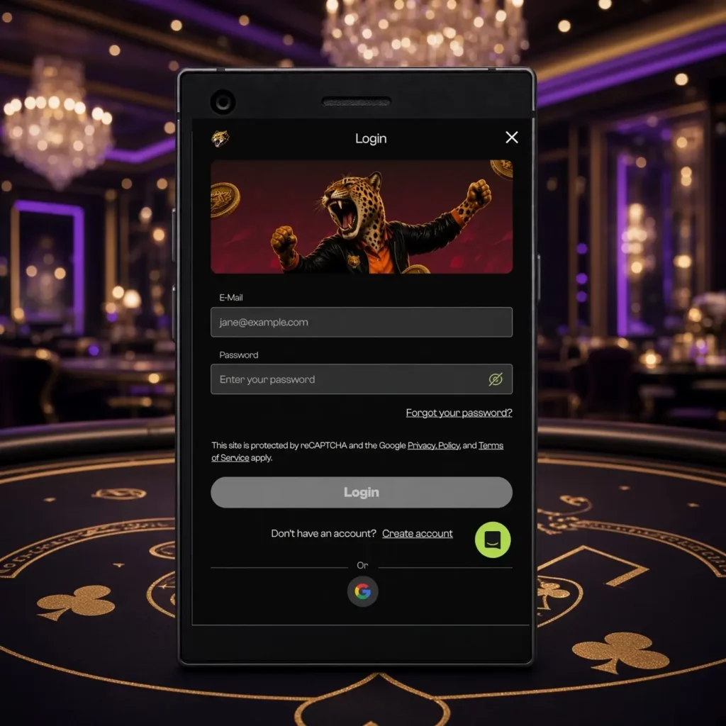 Alta Ficha Mobile Login
